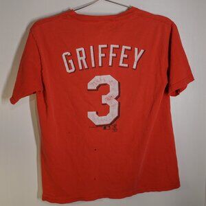 VINTAGE 2000s Ken Griffey Jr. Cincinnati Reds Tee | Kids L Adult S